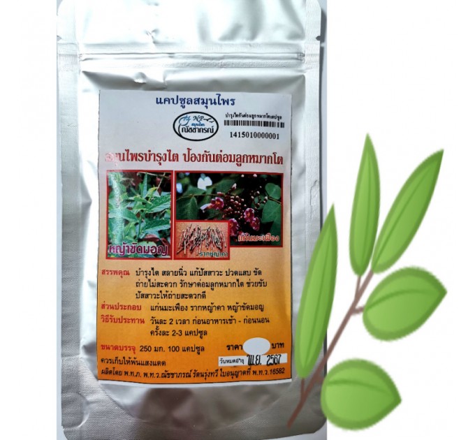 Капсулы тайские для  почек, простаты, камней, инфекций Natchachaporn Herb, 100 шт.